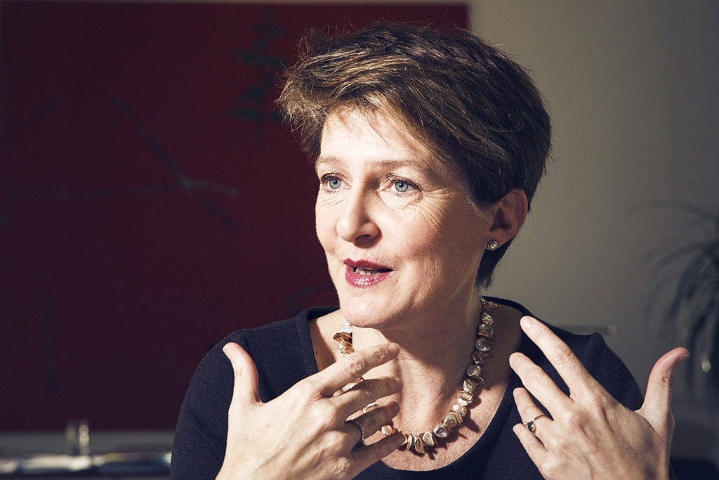 Simonetta Sommaruga, Federal Councillor  (Photo: FDJP, Sebastian Magnani)