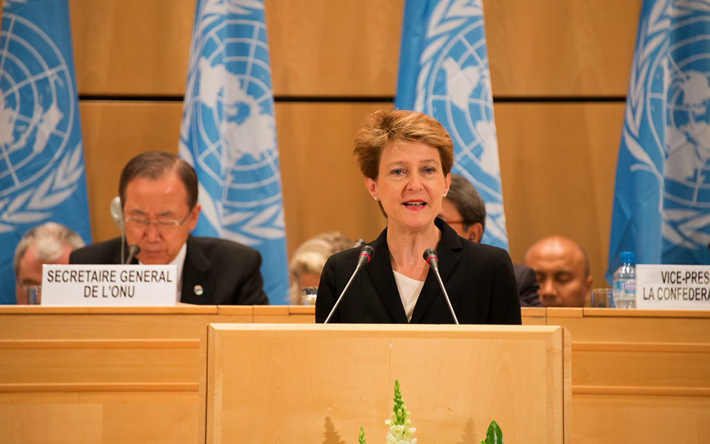 Discours prononcé par la conseillère fédérale Simonetta Sommaruga à l’occasion du 50e anniversaire de la CNUCED à Genève