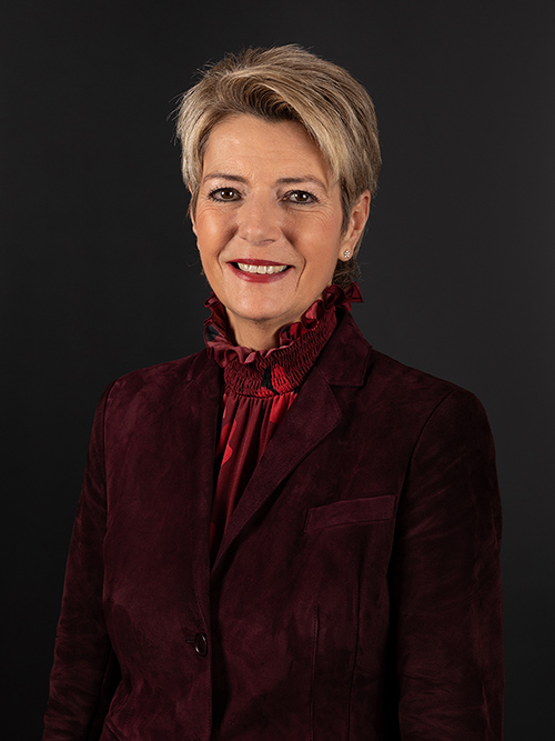Carte autographe de Karin Keller-Sutter, conseillère fédérale