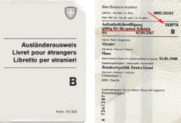 Ausweis B EU/EFTA (Aufenthaltsbewilligung)